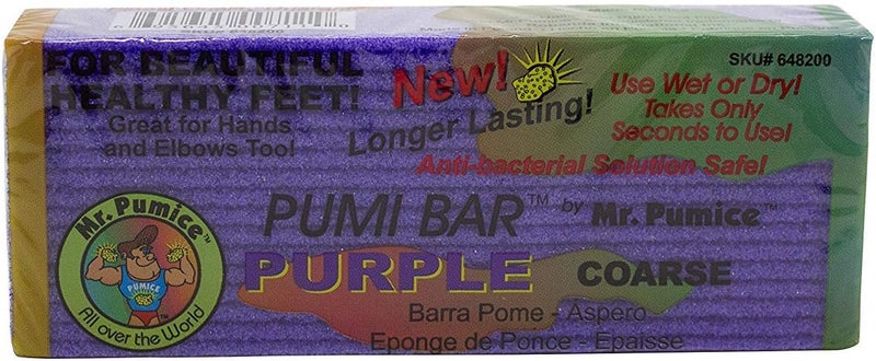 Mr. Pumice Purple PUMI Bar - Extra-Coarse Callus Remover - Image 1